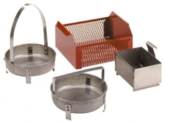 Graymills - Metal Parts Washer Basket - 5" High x 12" Wide x 13" Long, Use with Parts Washers - Exact Tooling
