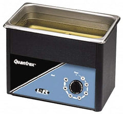 L&R Ultrasonic - Bench Top Solvent-Based Ultrasonic Cleaner - 0.85 Gal Max Operating Capacity, Stainless Steel Tank, 209.55mm High x 260.35mm Long x 165.1mm Wide, 117 Input Volts - Exact Tooling