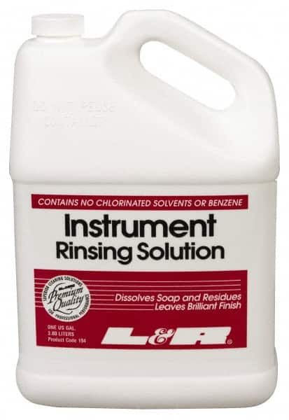 L&R Ultrasonic - 1 Gal Bottle Ultrasonic Cleaner - Solvent-Based - Exact Tooling