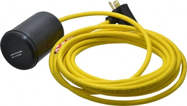 Berkeley - 115 AC Volt, High Temp, Float Switch - 15 Ft. Cord Length, Polypropylene - Exact Tooling