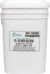Made in USA - Fine Grade Smooth Glass Bead - 170 to 325 Grit, 50 Lb Pail - Exact Tooling
