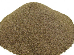 Made in USA - Medium Grade Angular Aluminum Oxide - 80 Grit, 9 Max Hardness, 50 Lb Box - Exact Tooling