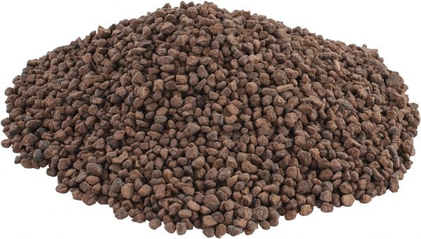 Bel-Air Finishing Supply - 20 Lb Nut Shell Carrier Irregularly Shaped, Tumbling Media - 6/8 Mesh, Cut Type, Dry Operation - Exact Tooling