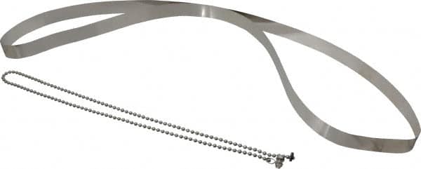 Mini-Skimmer - 24" Reach Oil Skimmer Belt - 24-1/2" Long Flat Belt, For Use with Belt Oil Skimmers - Exact Tooling