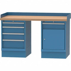 LISTA - Stationary Workstations Type: Work Bench Load Capacity (Lb.): 1,000 - Exact Tooling