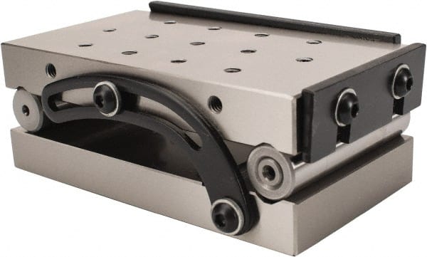 Interstate - 6" Long x 3-1/4" Wide x 1-5/16" High, Sine Plate - 13 Holes - Exact Tooling