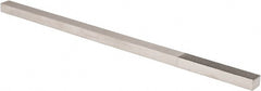 Made in USA - Super Fine, 1-1/2" Length of Cut, Single End Diamond Hone - 400 Grit, 1/4" Wide x 3/16" High x 6" OAL - Exact Tooling