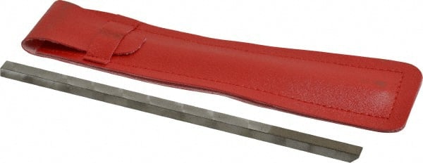 Made in USA - Extra Fine, 1-1/2" Length of Cut, Single End Diamond Hone - 320 Grit, 1/4" Wide x 3/16" High x 6" OAL - Exact Tooling