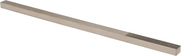 Made in USA - Super Fine, 1-1/2" Length of Cut, Single End Diamond Hone - 600 Grit, 1/4" Wide x 3/16" High x 6" OAL - Exact Tooling