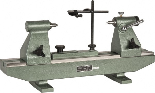 Value Collection - 16 Inch Center to Center, 5.9 Inch High, Bench Center - 29-1/2 Inch Long, 106 Lbs. Max Weight - Exact Tooling