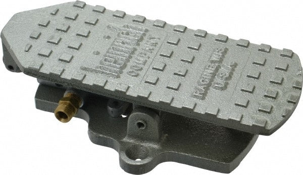 Heinrich - 1 Piece Vise Air Valve - Cast Iron - Exact Tooling