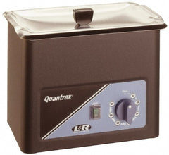 L&R Ultrasonic - Bench Top Solvent-Based Ultrasonic Cleaner - 0.85 Gal Max Operating Capacity, Stainless Steel Tank, 209.55mm High x 260.35mm Long x 165.1mm Wide, 117 Input Volts - Exact Tooling