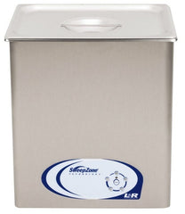 L&R Ultrasonic - Bench Top Solvent-Based Ultrasonic Cleaner - 1.5 Gal Max Operating Capacity, Stainless Steel Tank, 117 Input Volts - Exact Tooling