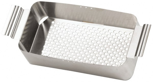 L&R Ultrasonic - Parts Washer Basket - 4" High x 6" Wide x 11-3/4" Long, Use with Ultrasonic Cleaners - Exact Tooling
