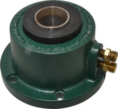 Eagle Rock - Series 5C, 1-1/16" Collet Capacity, Horizontal Standard Collet Holding Fixture - Air Activated, 5-1/2" Base Diam Width, 3-1/4" High - Exact Tooling