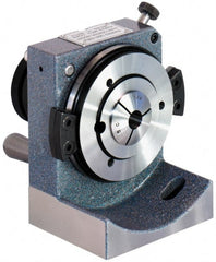 Harig - 5C Compatible, 24 Increment, Horizontal Standard Collet Indexer - 3" High Center, 1" Max Collet Capacity, 4" Wide x 3-1/4" Deep Base, 5-41/64" Overall Height, Manual Operation - Exact Tooling