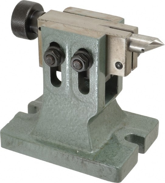 Yuasa - 8" Table Compatibility, 5.31" Center Height, Tailstock - Adjustable Height - Exact Tooling