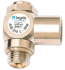 Legris - 3/8 NPT Flow Control Elbow Valve - Exact Tooling