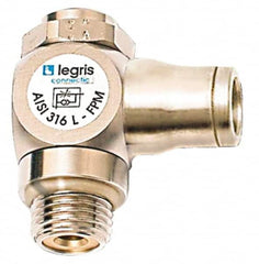Legris - 3/8 Flow Control Elbow Valve - Exact Tooling