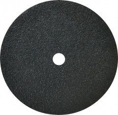 Tru-Maxx - 9-1/8" Diam 7/8" Hole 24 Grit Fiber Disc - Very Coarse Grade, Zirconia Alumina, 8,000 Max RPM - Exact Tooling