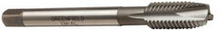 GTD - 5/16-24 UNF, 3 Flute, Nitride Finish, Vanadium High Speed Steel Spiral Point Tap - Plug Chamfer, Right Hand Thread, 3.54" OAL, 0.866" Thread Length, 0.318" Shank Diam, 2B Class of Fit, Series 8201 - Exact Tooling