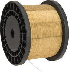 Global EDM - Brass Hard Grade Electrical Discharge Machining (EDM) Wire - 99 Lbs. Max Tensile Strength - Exact Tooling