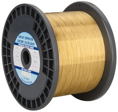 Global EDM - Brass Hard Grade Electrical Discharge Machining (EDM) Wire - 99 Lbs. Max Tensile Strength - Exact Tooling