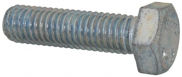 Value Collection - M4x0.70, 5mm Length Under Head Slotted Drive Machine Screw - Pan Head, Grade 4.8 Steel, Zinc-Plated Finish, Without Washer - Exact Tooling