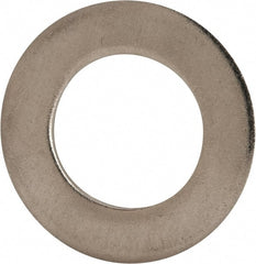 Value Collection - M20 Screw, Grade 316 Stainless Steel Standard Flat Washer - 21mm ID x 37mm OD, 3mm Thick, Plain Finish - Exact Tooling