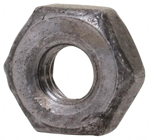 Value Collection - M2.5x0.45 Steel Right Hand Hex Nut - 4mm Across Flats, 1.6mm High, Uncoated - Exact Tooling