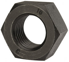 Value Collection - M36x4.00 Steel Right Hand Hex Nut - 55mm Across Flats, 29mm High, Uncoated - Exact Tooling