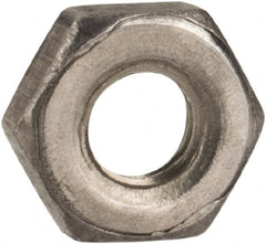 Value Collection - M3x0.50 Steel Right Hand Hex Jam Nut - 5.5mm Across Flats, 1.8mm High, Uncoated - Exact Tooling