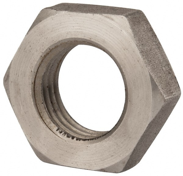 Value Collection - M36x4.00 Steel Right Hand Hex Jam Nut - 55mm Across Flats, 18mm High, Uncoated - Exact Tooling