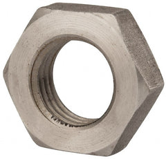 Value Collection - M36x4.00 Steel Right Hand Hex Jam Nut - 55mm Across Flats, 18mm High, Uncoated - Exact Tooling