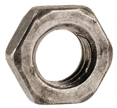 Value Collection - M5x0.80 Steel Right Hand Hex Jam Nut - 8mm Across Flats, 2.7mm High, Uncoated - Exact Tooling