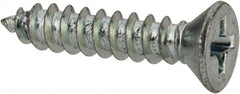Value Collection - #7 Flat Head Phillips Sheet Metal Screw - Steel, 3/4" OAL, Grade 2 - Exact Tooling