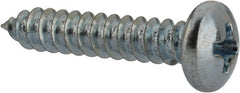 Value Collection - #8 Pan Head Phillips Sheet Metal Screw - Steel, 7/8" Length Under Head, Grade 2 - Exact Tooling
