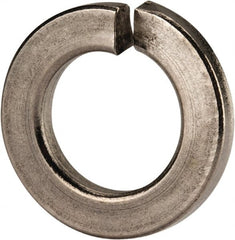 Value Collection - 9/16", 0.141" Thick Split Lock Washer - 18-8 Stainless Steel, Uncoated, 0.564" Min ID, 0.574" Max ID, 0.965" Max OD - Exact Tooling