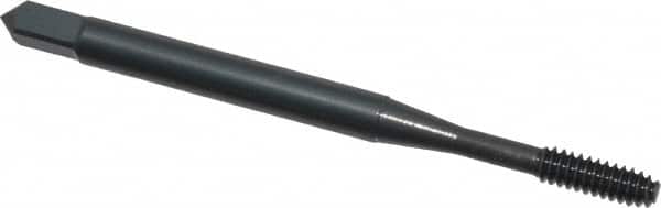 OSG - #4-40 UNC H4 Thread Limit Modified Bottoming Thread Forming Tap - Cobalt, Oxide Finish, 1-7/8" OAL, 9/16" Thread Length, Right Hand Thread, Series HY-PRO NRT - Exact Tooling