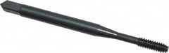 OSG - #4-40 UNC H4 Thread Limit Modified Bottoming Thread Forming Tap - Cobalt, Oxide Finish, 1-7/8" OAL, 9/16" Thread Length, Right Hand Thread, Series HY-PRO NRT - Exact Tooling