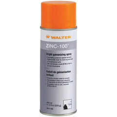 WALTER Surface Technologies - 11.5 oz Zinc Cold Galvanizing Compound - Comes in Aerosol, Food Grade - Exact Tooling