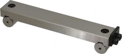Value Collection - 6 Inch Long x 1 Inch Wide x 0.0002 Inch Center to Center Accuracy, 0.0001 Inch Parallelism, 5 Inch Between Rolls, Sine Bar - Steel, Includes Back Plate - Exact Tooling