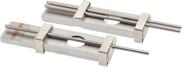 Mitutoyo - 12 TPI, 0.08 Inch Pitch, 2-1/4 Inch Long, Thread Pitch Diameter Measuring Wire - 0.0481 Inch Nominal Best Wire Diameter, 0.0751 Inch Nominal Constant, 3 Pieces - Exact Tooling