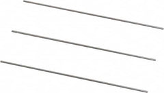 Van Keuren - 20 TPI, 0.05 Inch Pitch, 2 Inch Long, Thread Pitch Diameter Measuring Wire - 0.0289 Inch Nominal Best Wire Diameter, 0.0433 Inch Nominal Constant, 3 Pieces - Exact Tooling