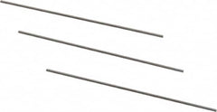 Van Keuren - 18 TPI, 0.0556 Inch Pitch, 2 Inch Long, Thread Pitch Diameter Measuring Wire - 0.0321 Inch Nominal Best Wire Diameter, 0.0481 Inch Nominal Constant, 3 Pieces - Exact Tooling