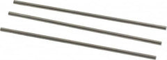 Van Keuren - 11 TPI, 0.0909 Inch Pitch, 2 Inch Long, Thread Pitch Diameter Measuring Wire - 0.0525 Inch Nominal Best Wire Diameter, 0.0787 Inch Nominal Constant, 3 Pieces - Exact Tooling