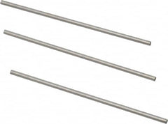 Van Keuren - 10 TPI, 0.1 Inch Pitch, 2 Inch Long, Thread Pitch Diameter Measuring Wire - 0.0577 Inch Nominal Best Wire Diameter, 0.0866 Inch Nominal Constant, 3 Pieces - Exact Tooling