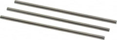 Van Keuren - 8 TPI, 1/8 Inch Pitch, 2 Inch Long, Thread Pitch Diameter Measuring Wire - 0.0722 Inch Nominal Best Wire Diameter, 0.1083 Inch Nominal Constant, 3 Pieces - Exact Tooling