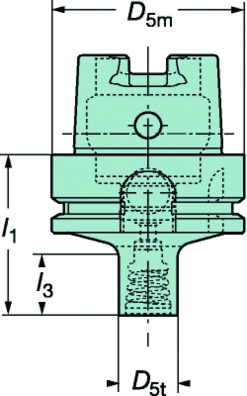 392410EH4012043 COROMILL EH HOLDER - Exact Tooling