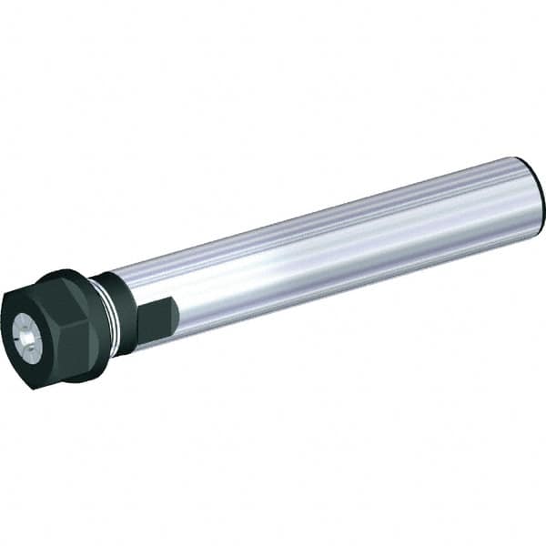 Kennametal - 0.02" to 1/2" Capacity, 1-3/4" Projection, Straight Shank, ER20 Collet Chuck - 177.8mm OAL, 1" Shank Diam - Exact Tooling